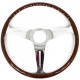 Volanti Nardi Classic ND39 Steering Wheel, Wood, 25mm Dish | race-shop.it
