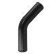Promozioni Tubo di alluminio - gomito 45°, 63mm (2,5"), nero opaco | race-shop.it
