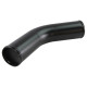 Promozioni Tubo di alluminio - gomito 45°, 28mm (1,1"), nero opaco | race-shop.it