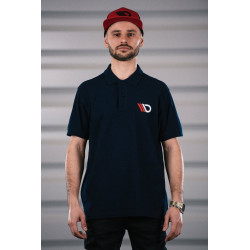 Polo da uomo MAXTON DESIGN, blu navy
