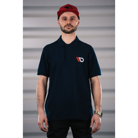 Magliette MAXTON Design polo da uomo, blu navy | race-shop.it