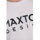 Magliette T-shirt da uomo MAXTON DESIGN, bianco | race-shop.it