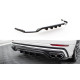 Body kit e accessori visivi MAXTON DESIGN splitter posteriore per Audi SQ8 Mk1 (con barre verticali), nero lucido | race-shop.it