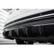 Body kit e accessori visivi MAXTON DESIGN splitter posteriore per Audi SQ8 Mk1 (con barre verticali), nero lucido | race-shop.it