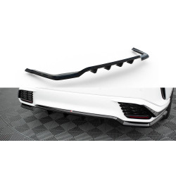 MAXTON DESIGN splitter posteriore per Lexus RX F-Sport Mk5 (con barre verticali), nero lucido