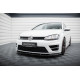 Body kit e accessori visivi MAXTON DESIGN splitter anteriore per Volkswagen Golf R / R-Line Mk7, nero lucido, V6 | race-shop.it