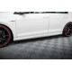 Body kit e accessori visivi MAXTON DESIGN diffusori minigonne per Volkswagen Golf R / R-Line Mk7, nero lucido, V3 | race-shop.it