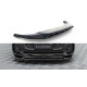 MAXTON DESIGN splitter anteriore per Audi SQ8 / Q8 S-Line Mk1 Facelift, nero lucido