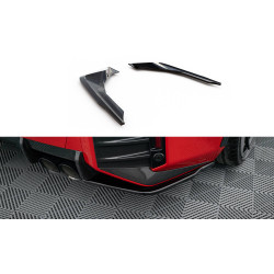 MAXTON DESIGN splitter laterali posteriori per BMW M2 M-Performance G87, nero lucido