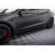 Body kit e accessori visivi Set di splitter Tesla Model 3 | race-shop.it