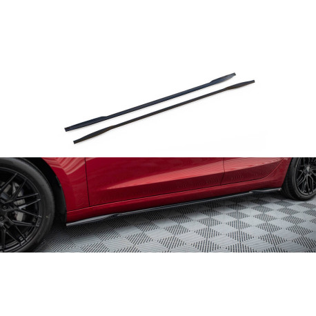 Body kit e accessori visivi Diffusori Minigonne V2 Tesla Model 3 Project Highland(Facelift) | race-shop.it