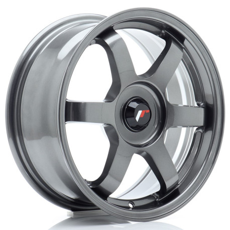 Cerchi in lega Japan Racing JR3 17x8 ET35 4x114,3 Gun Metal | race-shop.it