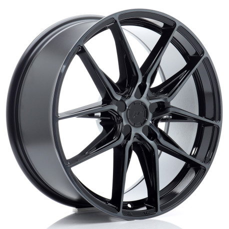 Cerchi in lega Japan Racing JR44 19x8 ET20-40 5H BLANK Nero Lavorato colorato | race-shop.it