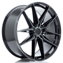 Japan Racing JR44 22x10 ET20-46 5H BLANK Nero Lavorato colorato