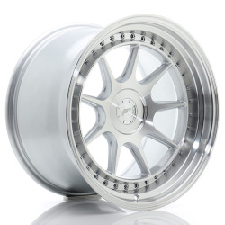 Japan Racing JR47 18x10,5 ET15-22 5H BLANK Argentato lavorato