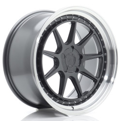 Japan Racing JR47 19x9,5 ET15-35 5H BLANK Hyper Grigio con bordo lavorato
