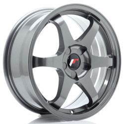 Japan Racing JR3 17x9 ET20-35 5H BLANK Gun Metal