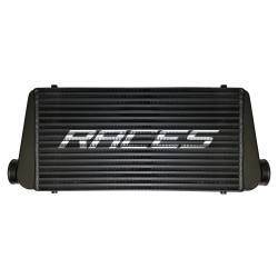 Universal sport intercooler bar and plate, black, 600 x 300 x 100mm