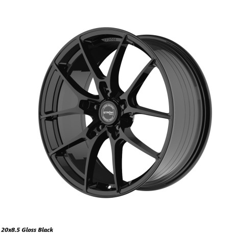 ALU disky STROM STROM STR-F1 cerchio 20x8.5 5x112 66.6 ET25, Gloss Black | race-shop.it