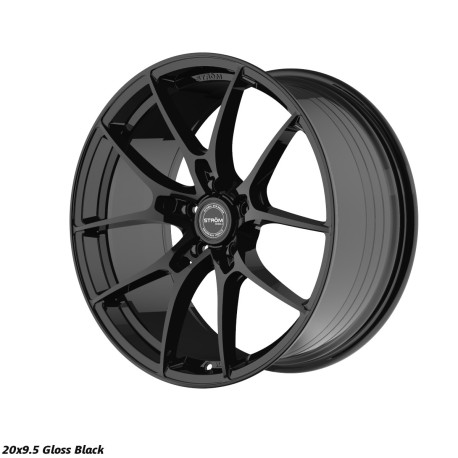 ALU disky STROM STROM STR-F1 cerchio 20x9.5 5x120 72.6 ET42, Gloss Black | race-shop.it