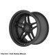 ALU disky STROM STROM DS-05 cerchio 18x10.5 5x120 72.6 ET10, Full Satin Black con rivetti neri | race-shop.it