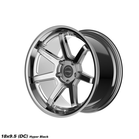 ALU disky STROM STROM DS-15 cerchio 18x9.5 5x114.3 73.1 ET10, Light Hyper Black | race-shop.it