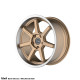ALU disky STROM STROM DS-15 cerchio 18x9 5x114.3 73.1 ET30, Satin Bronze Face / lucidato | race-shop.it
