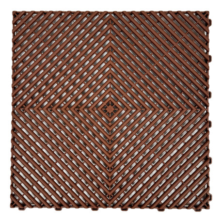 Tende di servizio e coperture RACES Pavimentazione modulare (40x40cm) - Marrone | race-shop.it