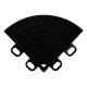 RACES Modular Floor - Tile Corner, Black