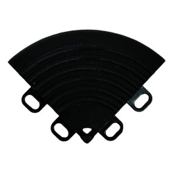 RACES Pavimentazione modulare - Angolo, Nero