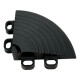 Tende di servizio e coperture RACES Modular Floor - Tile Corner, Dark Grey | race-shop.it