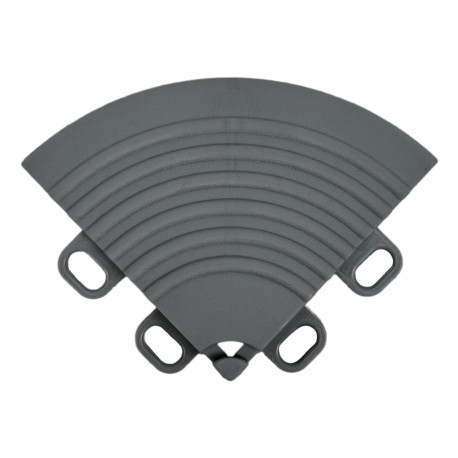 Tende di servizio e coperture RACES Pavimentazione modulare - Angolo, Grigio chiaro | race-shop.it