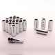 Bazár Set di dadi imbus + chiave, 20pcs, M12x1,5 INCOMPLETO | race-shop.it