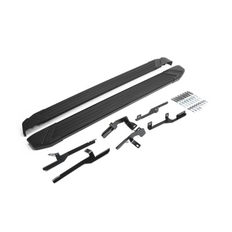 Pedane laterali RIVAL Pedane laterali Basic Nere per Subaru XV 2011-2016 | race-shop.it