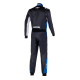 Tute Tuta da corsa omologata FIA ALPINESTARS Atom, nero/argento/blu | race-shop.it