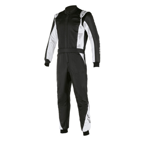 Tute Alpinestars FIA tuta da gara Atom, Nero/Argentato | race-shop.it