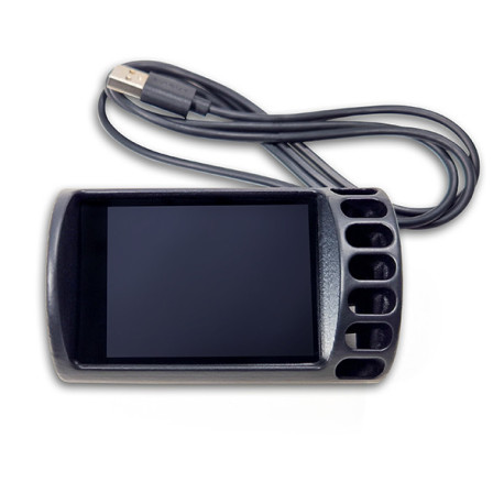 CANCHECKED display CANchecked display nella presa d`aria BMW 5-series E34 LHD MFD28 Gen2 con AC | race-shop.it