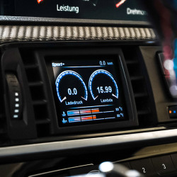 CANchecked display nella presa d`aria BMW 3-series F30/F31/F34/F35/F80 LHD MFD28 Gen2