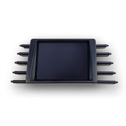 CANchecked air vent display BMW 5-series E60/E61 RHD MFD28 Gen2