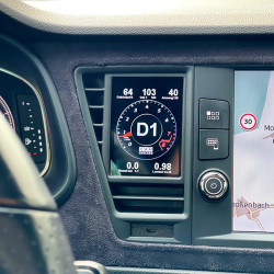 CANchecked display nella presa d`aria Seat Leon/Cupra 5F LHD MFD28 Gen2