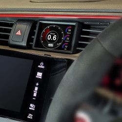 CANchecked display nella presa d`aria Honda Civic Type R FK8 RHD MFD32 Gen2
