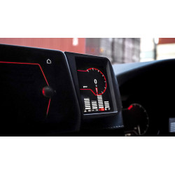 CANchecked air vent display Toyota Supra GR A90/A91 RHD MFD32 Gen2