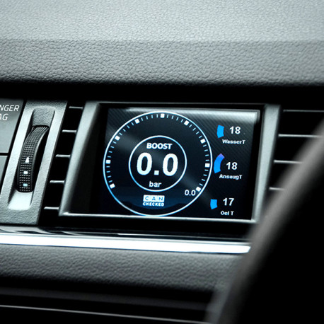 CANCHECKED display CANchecked display nella presa d`aria Skoda Octavia III (5E) RHD MFD32 Gen2 | race-shop.it