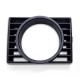 CANCHECKED display CANchecked copertura di ventilazione Audi 200 C3 LHD/RHD 52mm bezel per MFD15 | race-shop.it