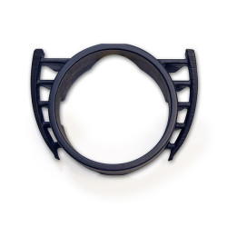 CANchecked ventilation cover Porsche Cayman 718 (Typ 982) LHD 52mm bezel for MFD15