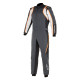 Tute Tuta da corsa omologata FIA ALPINESTARS GP Race V2, antracite/bianco/arancione | race-shop.it