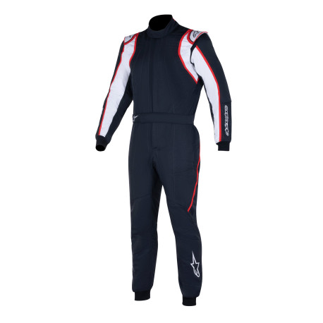 Tute Alpinestars FIA tuta da gara GP Race V2, Nero/Bianco/Rosso | race-shop.it