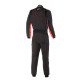Tute Alpinestars FIA tuta da gara KMX-9 V3, Nero/Rosso Fluo | race-shop.it