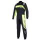 Tuta da karting omologata CIK-FIA ALPINESTARS KMX-9 V3 Graphic 3, nero/giallo/fluo