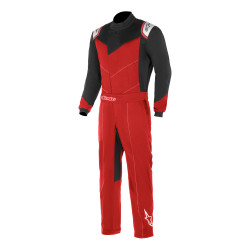 Tuta da karting ALPINESTARS KART INDOOR, rosso/nero